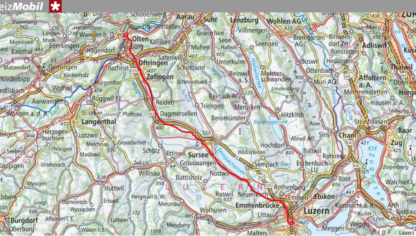 Etappe 03 | Luzern > Olten