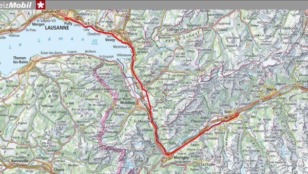 Etappe 13 | Lausanne > Sion